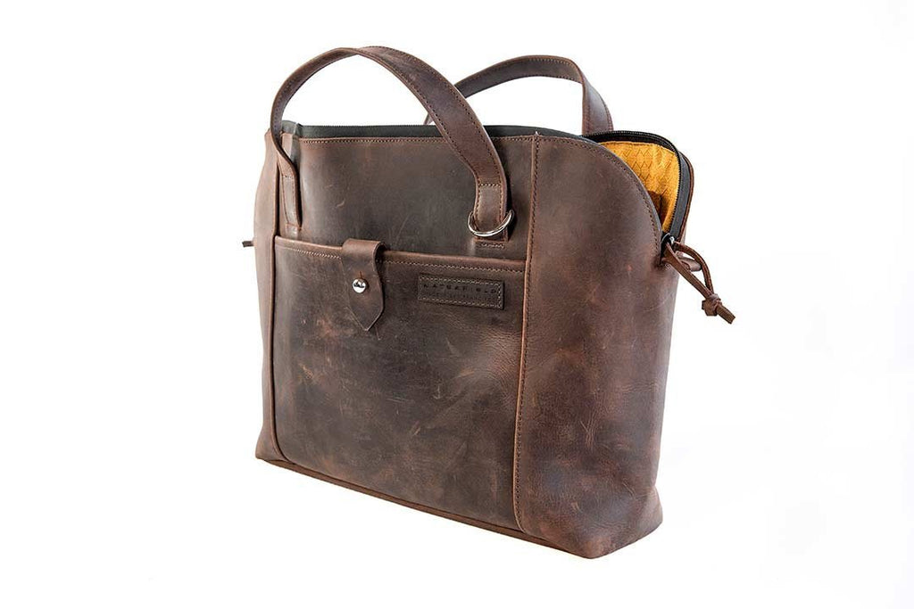 Chocolate Leather finish 